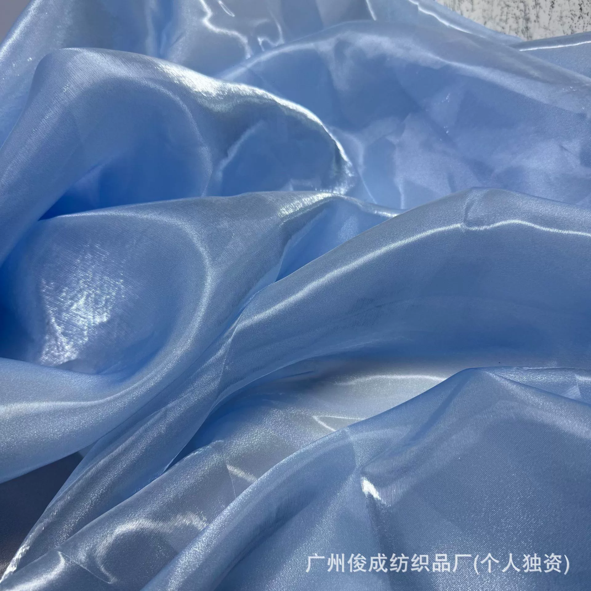Smooth wedding dress and Hanfu jacket fabric by Juncheng Textile - Black, Deep Blue, Watermelon Red