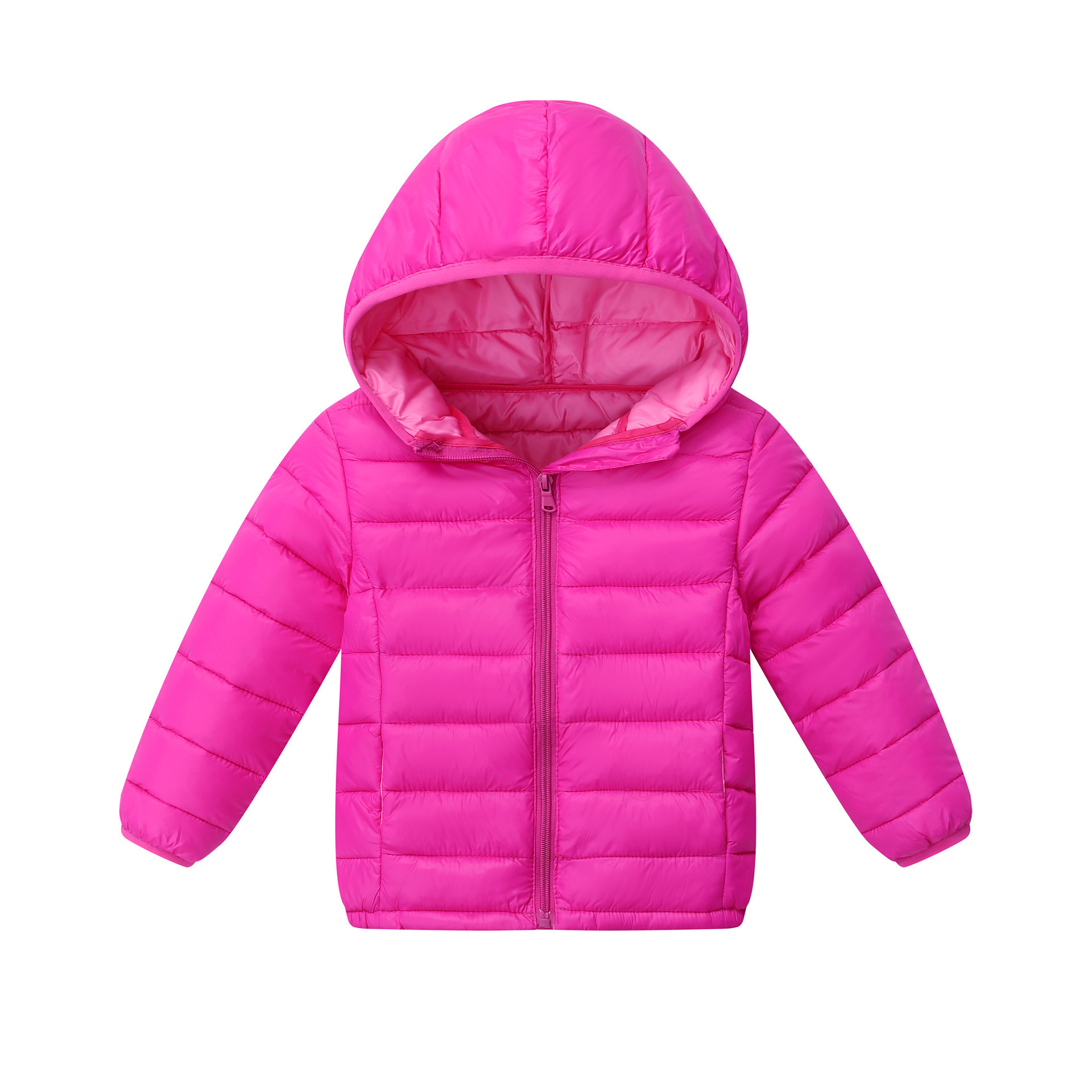 2025 nuevo vestido de algodón de plumón para niños ropa de algodón para bebés abrigo de niñas y niños chaqueta de plumón ligera