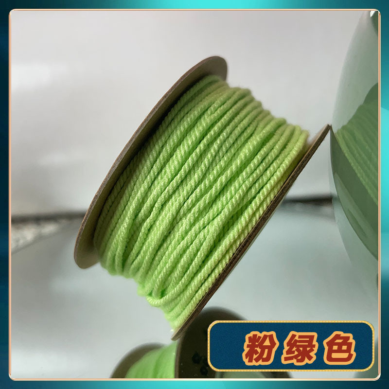 【工場直販】文玩手揉み綿ロープ、麻色編みロープ、手編み数珠糸、チベット菩提|undefined