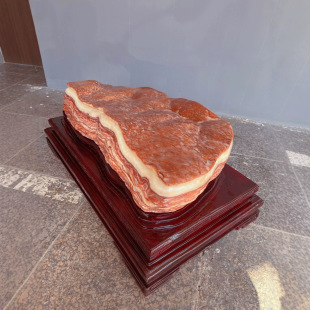 Boutique Guangxi Pork Stone Raw Stone Natural Pattern Stone Home Office Decoration