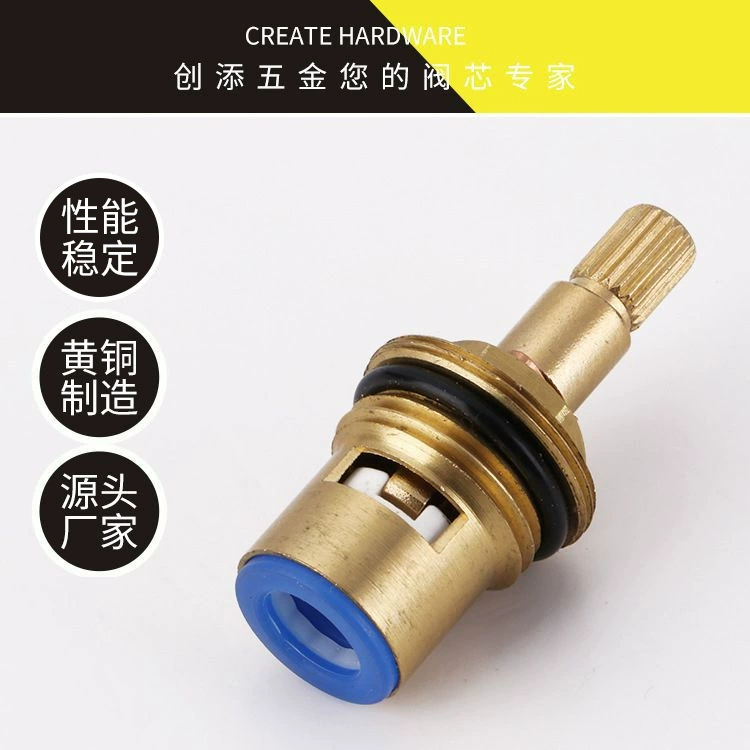 Фабрика оптом медный корпус утолщенный быстросъемный сердечник клапана керамическая Медная головка смесителя аксессуары для ремонта