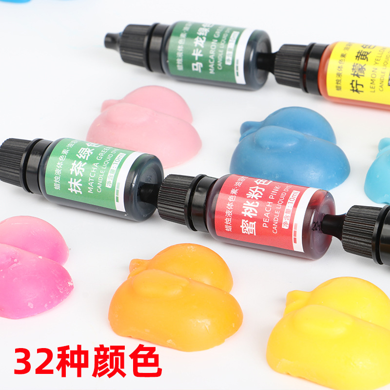 diy handmade beeswax soy wax dye handmade candle aromatherapy special candle pigment liquid oil-soluble