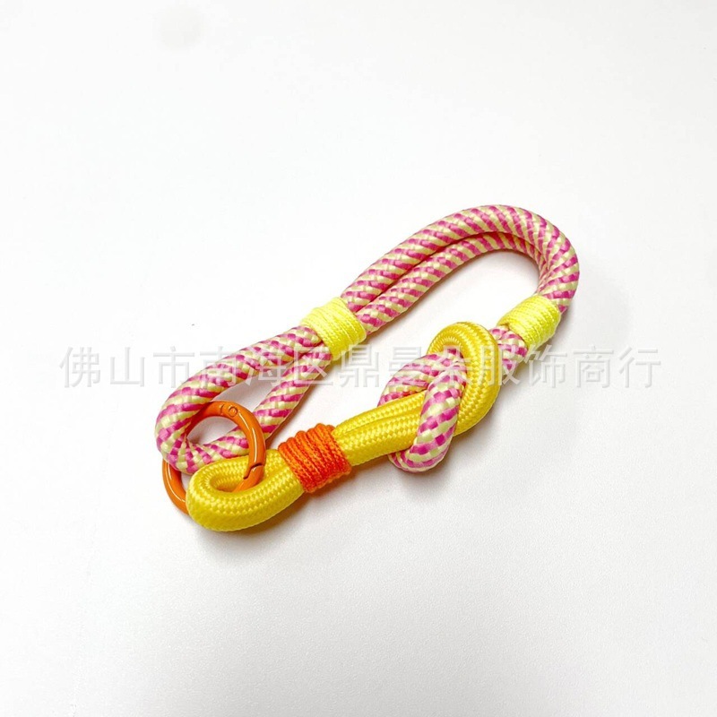 新款手机挂绳手腕带短款手绳男女个性便携式彩色钥匙扣防丢手机链|undefined
