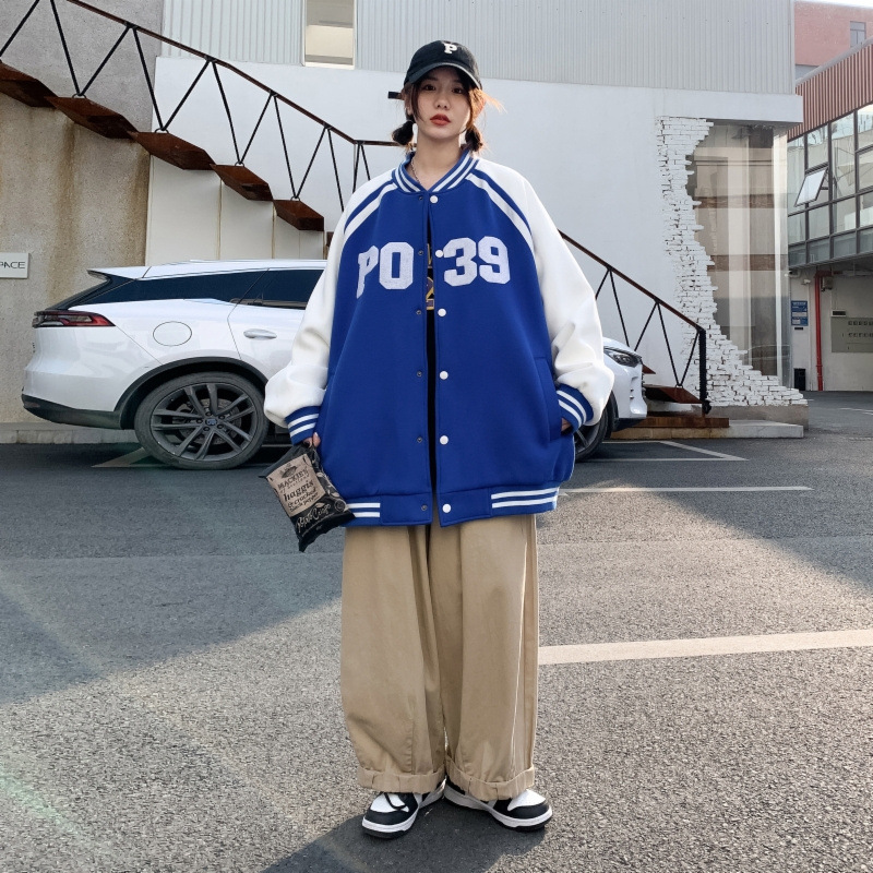 棒球服男2022年新款春秋设计感isn百搭韩版情侣衣服春季夹克外套