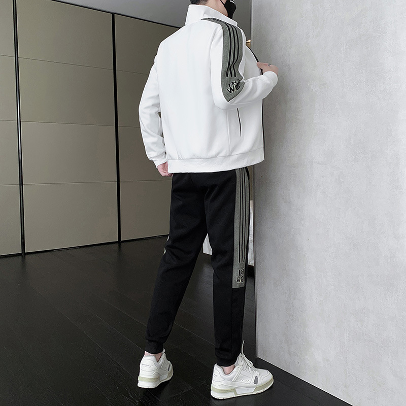 2023 nuevo otoño hermoso cárdigan de cuello alto traje de moda casual para hombre