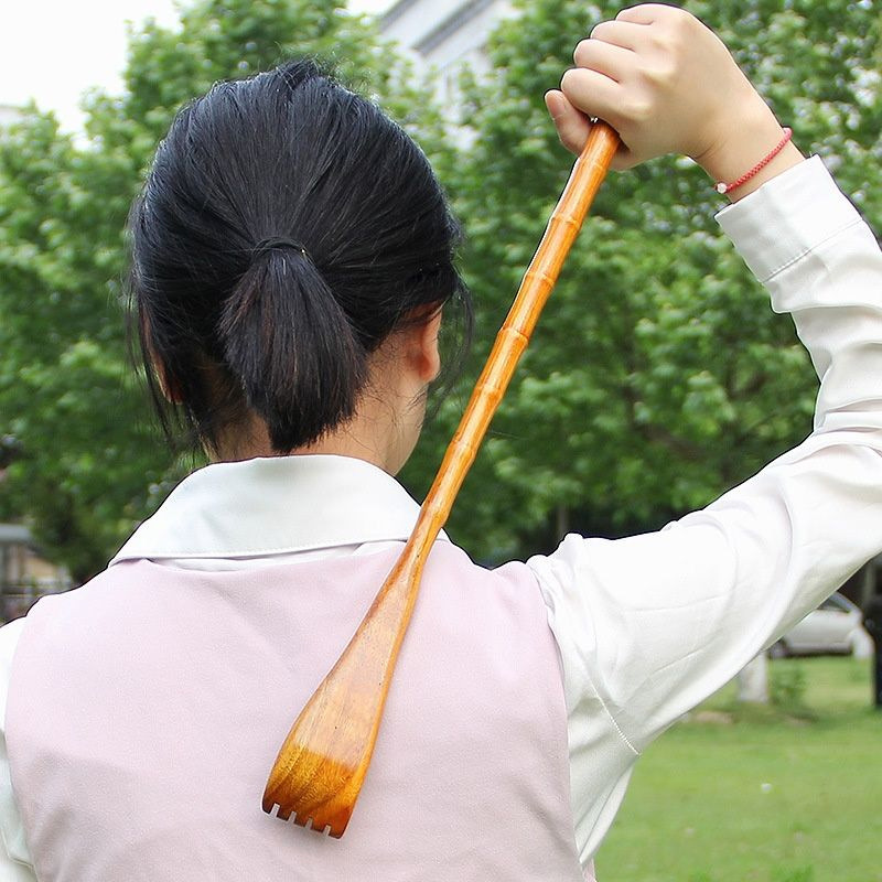 多機能木製背中かき器、高齢者向け、家庭用、楽々かきむしり神器|undefined