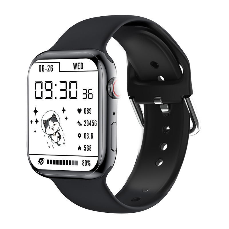 CW27Max智能手表NFC蓝牙通话支付宝无线充S7运动手环语音不锈钢