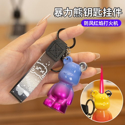 Violent bear lighter gas lighter internet celebrity ins gas lighter birthday gift lighter