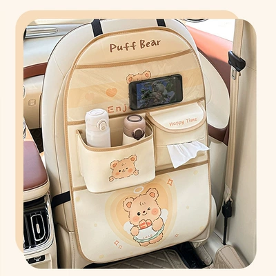 Storage Bag Hanging Bag Car – Car table board - storage-bag-k-type-puff-bear