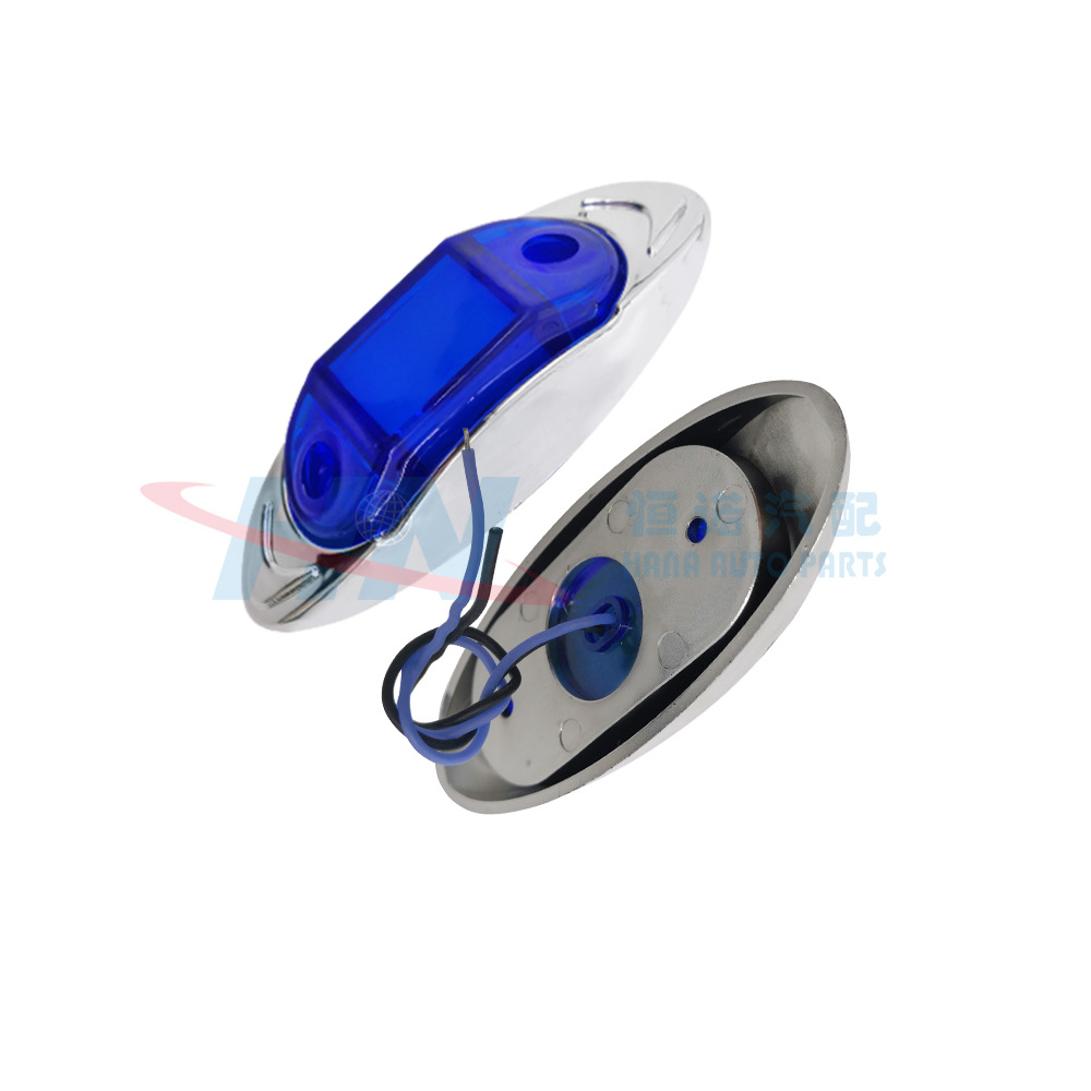 LED camión de luz lateral LED luz de giro 6LED camión de luz lateral galvanoplastia luz del camión