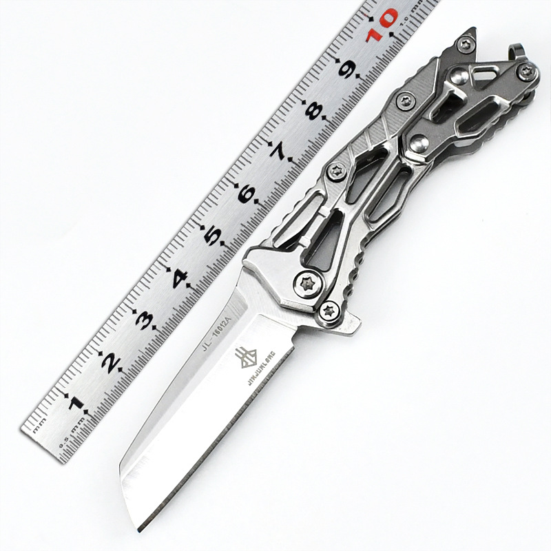 厂家直供迷你机械折叠刀防身刀便携刀水果刀随身刀户外折刀折叠式