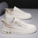 Men's shoes 2024 new summer breathable mesh panel shoes, sports and leisure shoes, versatile and thin white trendy shoes