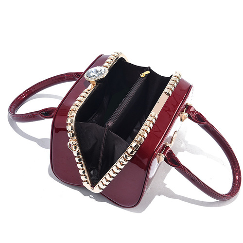 Niche women's bag simple mini pink square bag  new style foreign style small bag hand-held diagonal bag trendy