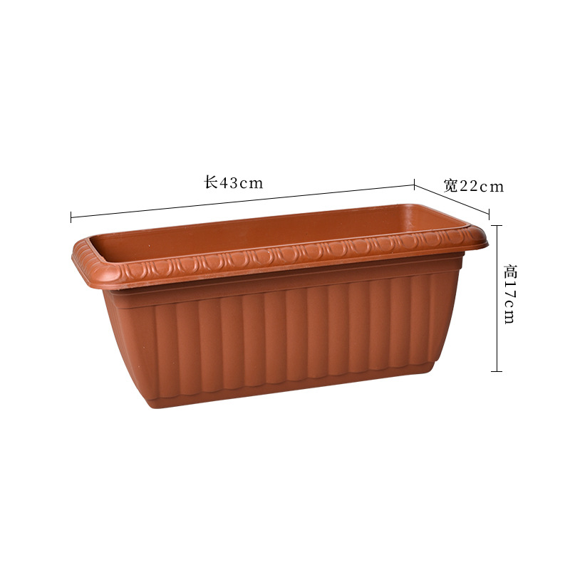 Platos para macetas para hortalizas, macetas horlen engrosadas especiales para balcón, macetas para hortalizas, macetas para hortalizas, macetas de plástico