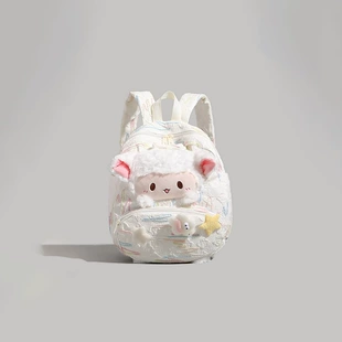 High quality cute winter backpack, capacious school bag, for students