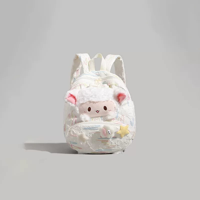 High quality cute winter backpack, capacious school bag, for students