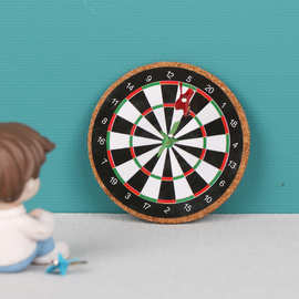 Dollhouse娃娃屋微缩飞镖飞盘迷你墙面装饰运动用品室外OB11模型