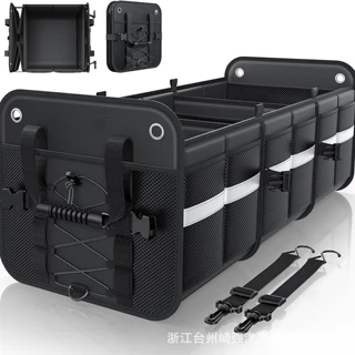 跨境后备箱储物箱大容量杂物工具箱牛津布折叠车载置物储物收纳箱