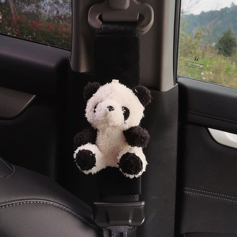 Funda Protectora para Cinturón de Seguridad de Auto de Felpa Artificial