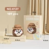 K127 Daruma Egg Squirrel Qi 189PCS