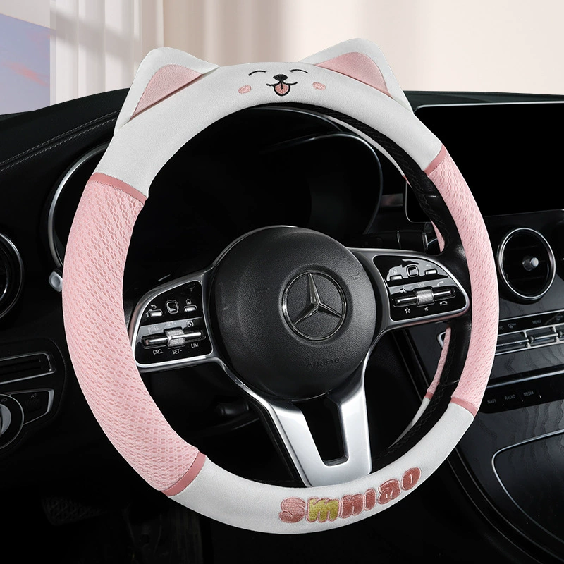 2024 новый коварный кот мультфильм милый автомобиль рулевое рулевое колесо летом