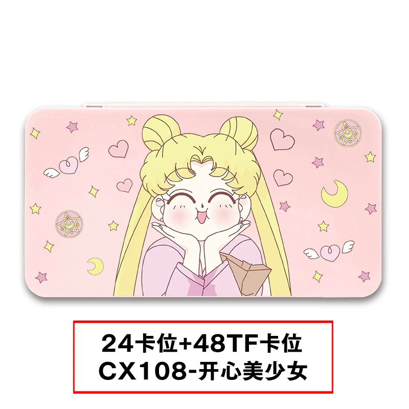 Коробка для карт Nintendo Switch на 24 слота, магнитная коробка для хранения игровых карт