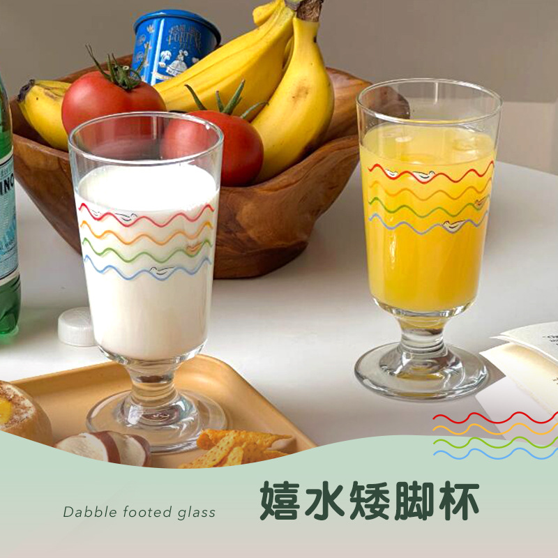 Department Store Explosion Cup INS High -value Glass Water Drinking…