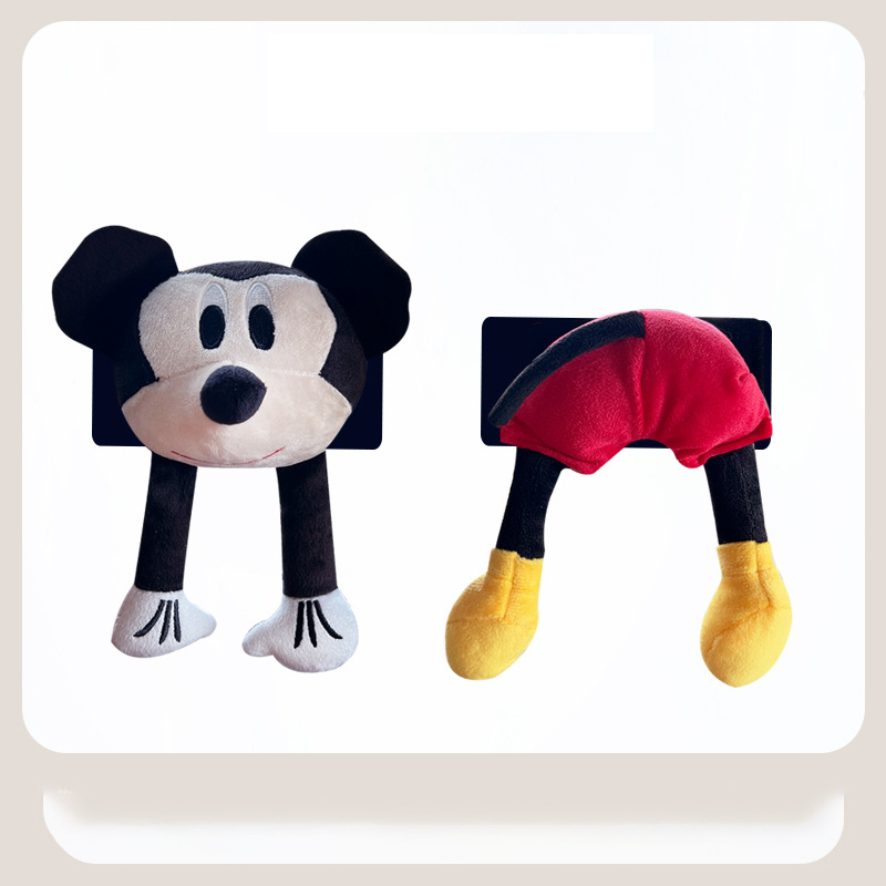 Nuevos productos creativos Minnie butt porta de automóvil cubierta lindo mango de coche para proteger el techo guante para la decoración del automóvil