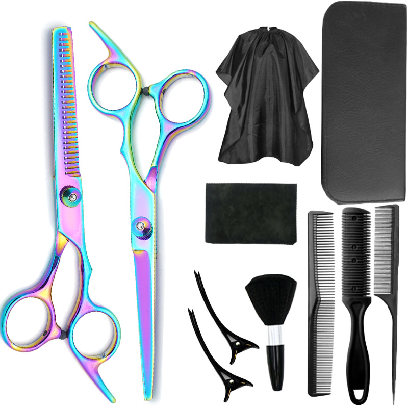 Tijeras de peluquería, tijeras para cortar el cabello, tijeras profesionales para el cabello, tijeras de entresacar, tijeras para recortar el cabello, tijeras para flequillo, juego de tijeras de peluquería