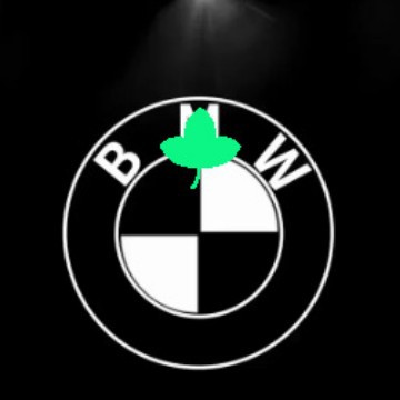 Aplicable a la lámpara de bienvenida de BMW Serie 3 Serie 5 Serie 7 Serie X3 / X5 / X6 / X7 lámpara de proyección de puerta image 1