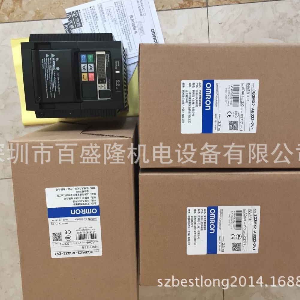 欧姆龙OMRON原装全新 变频器3G3MX2-A4007-V2