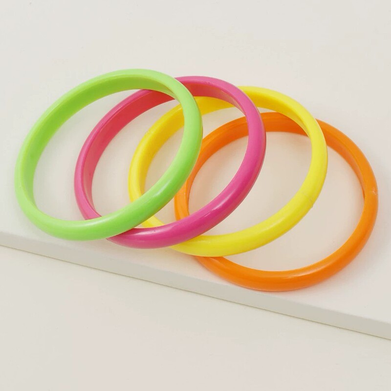 Candy color acrylic bracelet fashion simple Joker personalized jewelry colorful bracelet factory direct wholesale Candy color acrylic bracelet fashion simple Joker personalized jewelry colorful bracelet factory direct wholesale
