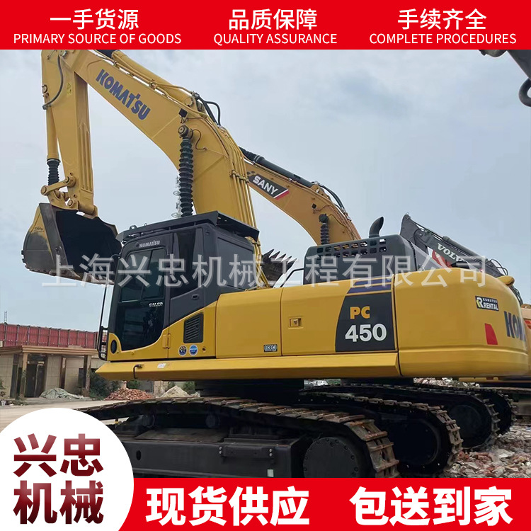 现货转让 全国销售大型小松 PC400 PC450挖掘机九成新 used digge