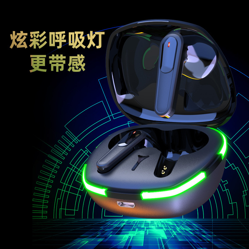跨境爆款pro60蓝牙耳机双耳入耳式电竞游戏耳机TWS5.1音乐耳耳机