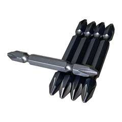 Double-headed cross handle magnetic hard-tipped electric drill strong magnetic ring tap high-strength screwdriver