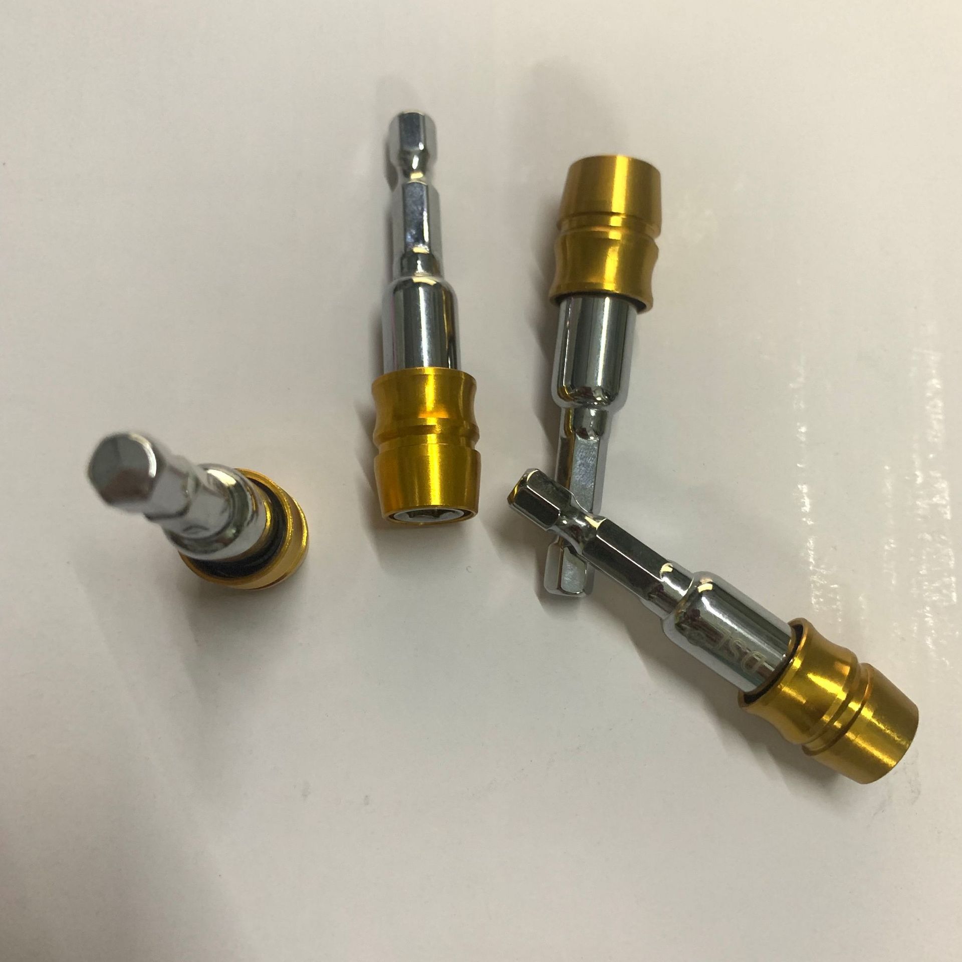 Boquilla de destornillador de aire varilla de conexión rápida autobloqueante con varilla de extensión de conexión rápida magnética 1/4 varilla de conexión rápida fuente fabricante