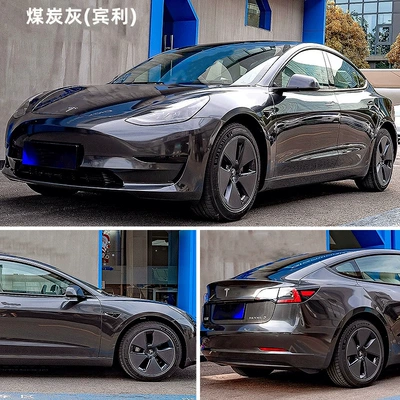 Auto Color Change Film Pet Car Color Changing Film Dreamy - pet-coal-ash-bentley-152m-17m-white-label-flawless