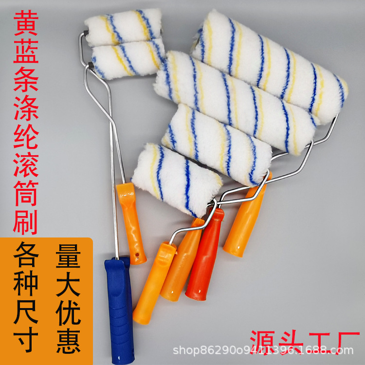 Fabricante al por mayor cepillo de rodillo multifuncional cepillo de pintura sin ángulo muerto pintura de látex industrial desespuma de cabello decoración doméstica