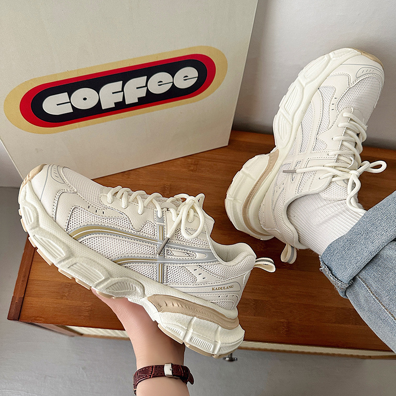 Deportes casuales de moda de verano de Xu Ling para hombres y mujeres, zapatos de papá de suela gruesa de bizcocho ligero de primavera,_voghion.com