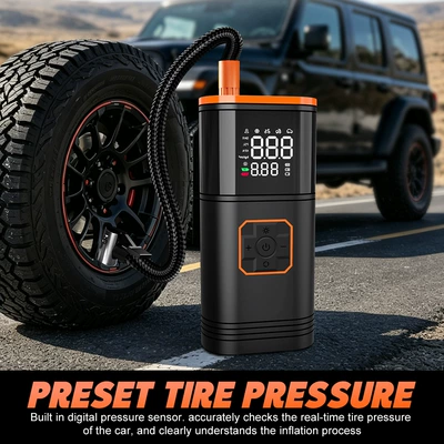 wireless tire inflator, car emergency – Other Automotive Safety Supplies