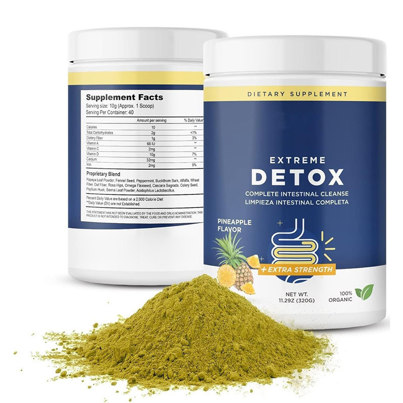 跨境tk爆款亚马逊现货DETOX源头工厂新陈代谢肠道结肠全天清洁粉|undefined