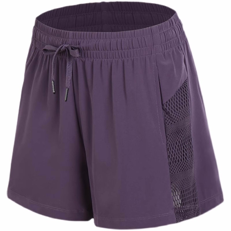 スポーツショーツ レディース 夏 ゆったり ダブルポケット フェイクツーピース ランニング フィットネス カジュアル 5点式 速乾 ヨガパンツ 新しいスタイル