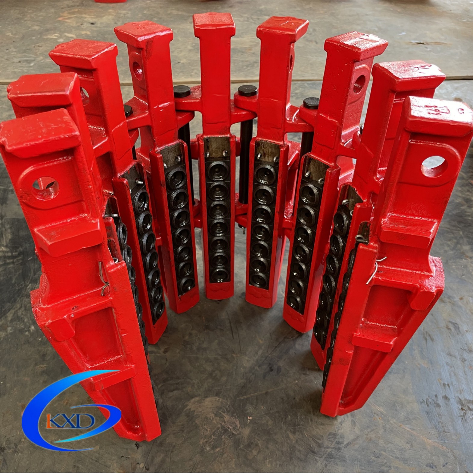 3 1/2“89mm多瓣卡瓦价格低质量优   钻杆卡瓦钻铤卡瓦