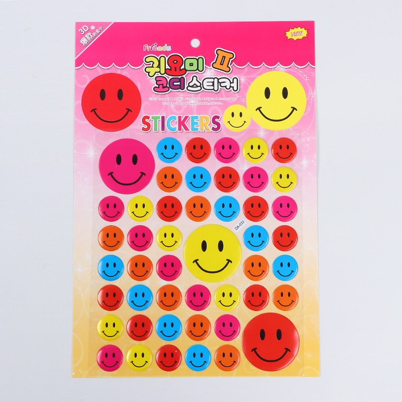Fabricante de pegatinas de PVC de dibujos animados, pegatinas de burbujas estéreo decorativas para niños, pegatinas de recompensa 3D para niños y niñas, listas para uso educativo