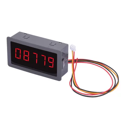 Fırçasız motor taxometr: 5 rəqəmli LED displey, tezlik və impuls siqnalı
