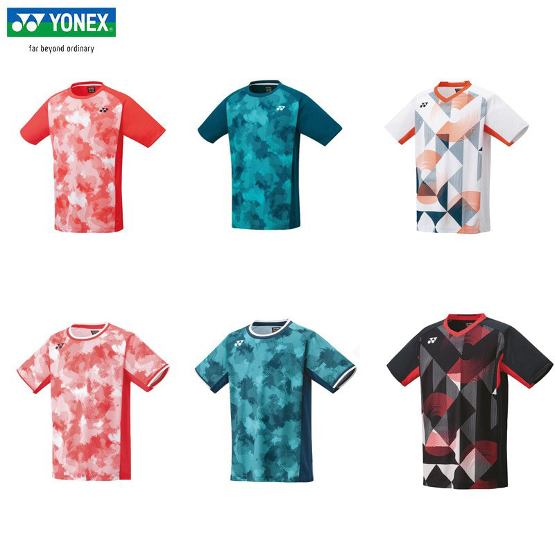 Yonex Badminton Uniform Yy Men's Top Short-Sleeved Sports T-Shirt 16697Ex/10575Ex/10576Ex