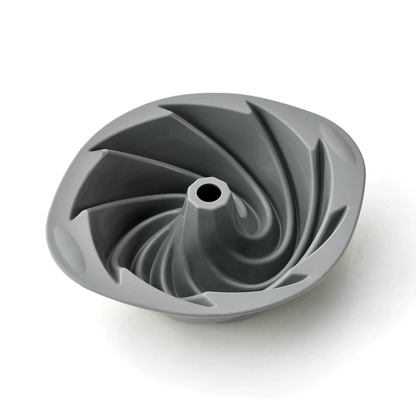 Spiral-pattern baking pan