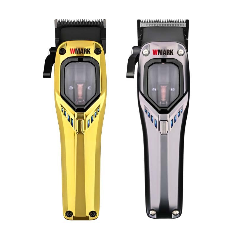 WMARK 磁気サスペンションベクトルモーターバリカンプロフェッショナルデジタルディスプレイ電気バリカン DLC カッターヘッドバリカン NG-9012|undefined