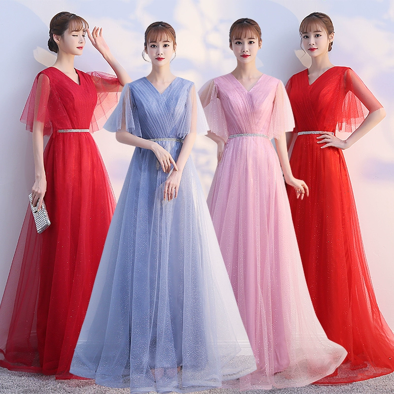 枫彩 Suit, evening dress, long skirt