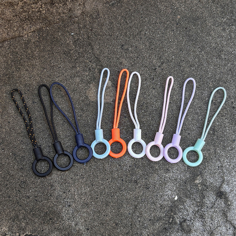 Car Keychain Ring, Anti-Lost Phone Lanyard, Men's Lanyard, Circle USB Flash Drive Strap, Small Black Strap, Sturdy and Durable Car Keychain Ring, Anti-Lost Phone Lanyard, Men's Lanyard, Circle USB Flash Drive Strap, Small Black Strap, Sturdy and Durable